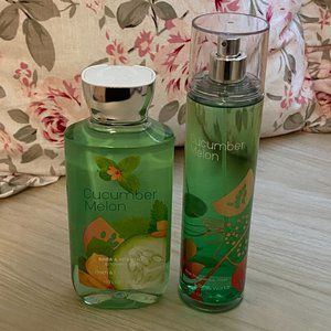 Bath & Body Works Cucumber Melon-Shower Gel/Mist